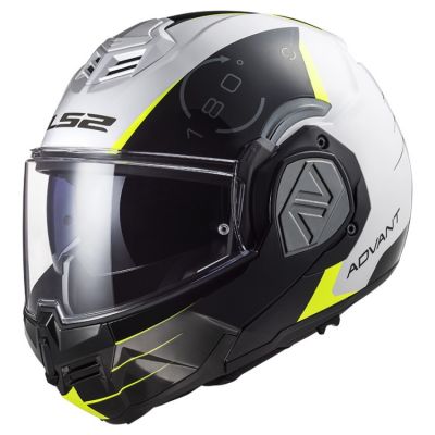 LS2 FF906 ADVANT CODEX překlápěcí helma bílá/černá